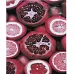 Картина за номерами Гранат та грейпфрут з лаком та рівнем розміром 40х50 см Strateg (SY6846)