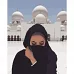 Картина за номерами ПРЕМІУМ Дівчина біля Мечеті розміром 40х50 см Strateg (GS216)