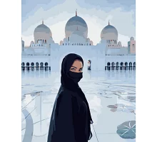 Картина за номерами Красуня в Абу-Дабі розміром 40х50 см Strateg (GS221)
