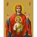 Картина за номерами  Ікона Знамення Божої Матері розміром 40х50 см Strateg (GS186)
