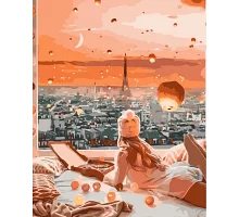 Картина за номерами Казковий Париж розміром 40х50 см Strateg (GS138)
