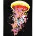 Картина за номерами  Кольорова медуза розміром 40х50 см Strateg (SY6685)