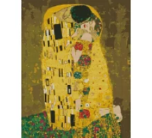 Алмазна мозаїка Аура поцілунку Густав Клімт AMO7045 Ідейка (AMO7045)