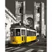 Картина за номерами Жовтий трамвай 40*50 см SANTI (954482)
