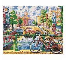 Картина за номерами Літо в Амстердамі 40*50 см SANTI (954481)