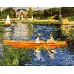 Картина по номерам Катание на лодке по Сене ©Pierre-Auguste Renoir 40x50 (KHO2577)