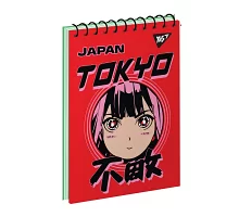 Зошит для записів А6/80 од.спіраль Anime. Tokyo Yes (151898)