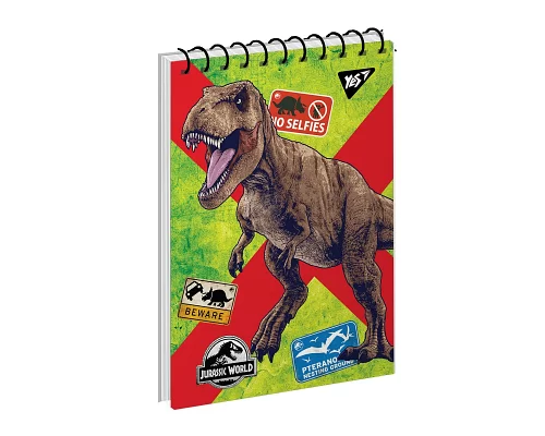 Тетрадь для записей А6/80 од.спираль Jurassic World. Dino tracker Yes (151901)