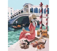 Картина по номерам Очаровательная Венеция 40х50 Идейка (KHO2568)