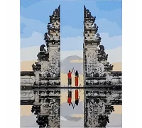 Картина за номерами Небесные ворота на Бали 40х50 см Strateg (SY6664)