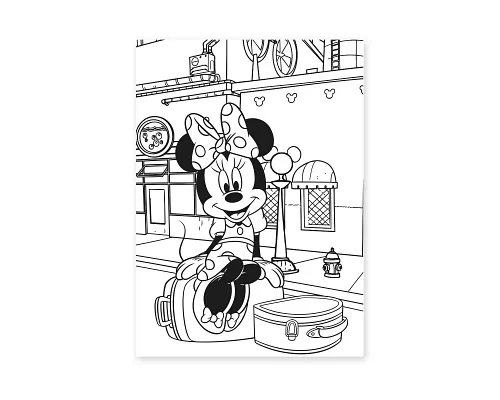 Раскраска А4 1Вересня Minnie 12 стр. (742808)