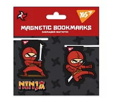 Закладки магнитные YES Ninja 2шт (707916)