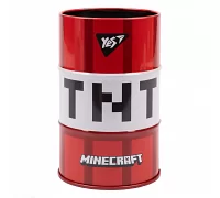 Стакан-подставка бочка YES Minecraft метал (470497)