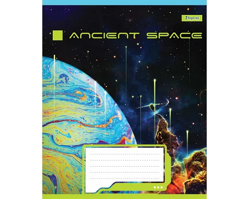 Зошит шкільний А5/18 клітинка 1В Ancient space  набір 25 шт. (766316)