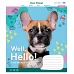 Зошит шкільний А5/18 лінія 1В Well Hello!  набір 25 шт. (766344)