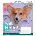 Зошит шкільний А5/18 лінія 1В Well Hello!  набір 25 шт. (766344)