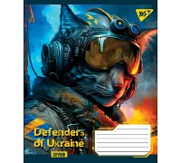 Зошит шкільний А5/36 лінія YES Defenders of Ukraine зошит дя записів набір 15 шт. (766426)