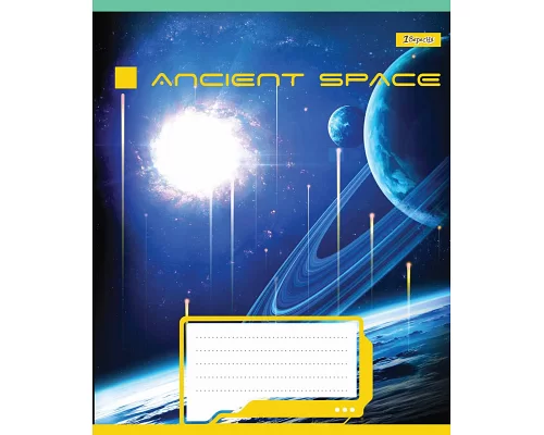 Зошит шкільний А5/60 клітинка 1В Ancient space зошит дя записів набір 10 шт. (766463)