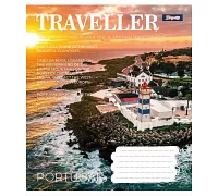 Зошит шкільний А5/60 лінія 1В Traveller зошит дя записів набір 10 шт. (766480)