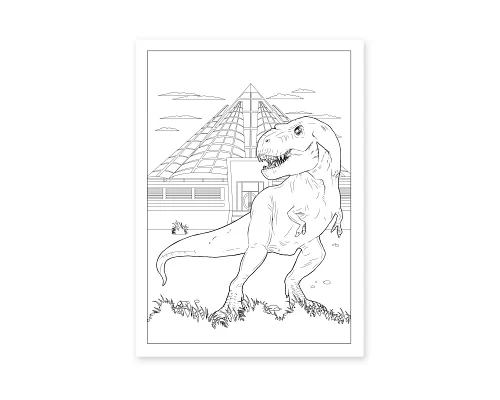 Розмальовка А4 YES Jurassic park 12 стор. (742916)