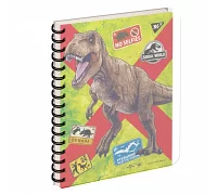 Зошит для студентів із роздільниками YES А5/144 Jurassic World. Dino tracker пластикова обкладинка (681872)