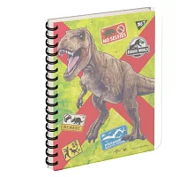 Зошит для студентів із роздільниками YES А5/144 Jurassic World. Dino tracker пластикова обкладинка (681872)