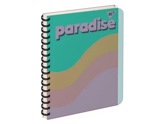 Зошит для студентів із роздільниками YES А5/144 Paradise пластикова обкладинка (681888)