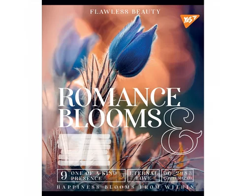 Зошит шкільний А5/96 лінія YES Romance blooms (766509)