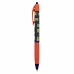 Ручка шарикова 8bit UA Millitary 0,7мм синяя автоматическая (412115)
