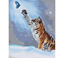 Картина за номерами Забави тигреня ©khutorna_art 40х50 Ідейка (KHO4496)