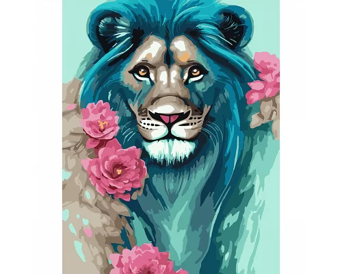 Картина за номерами Казковий лев 40*50 см (954516)