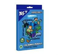 Олівці кольорові YES 18 кольорів Minecraft (290715)