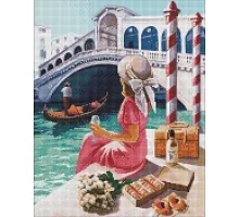 Алмазна мозаїка Чарівна Венеція ©Kira Corporal 40х50 Идейка (AMO7525)