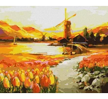 Картина за номерами У долині тюльпанів 40х50 Ідейка (KHO6315)