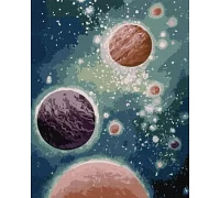 Картина за номерами Рух планет Світлана Теренчук 40х50 Ідейка (KHO9552)