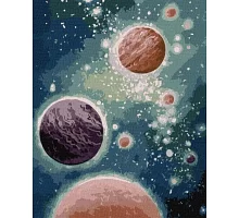 Картина за номерами Рух планет Світлана Теренчук 40х50 Ідейка (KHO9552)