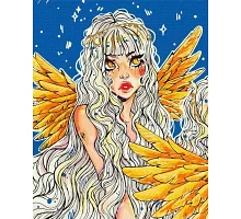 Картина по номерам Патриотическая Сказочный ангел nila_art_art 40х50 Идейка (KHO5085)