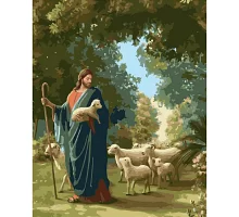 Картина за номерами Пастир Божий розміром 40х50 см Strateg (GS449)
