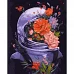 Картина за номерами Космічні квіти розміром 40х50 см Strateg (GS419)