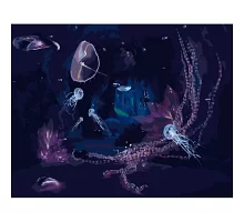 Картина за номерами Таємничий підводний світ розміром 40х50 см Strateg (GS385)