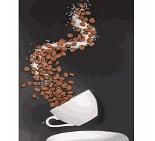 Картина за номерами Чашечка кави розміром 40х50 см Strateg (DY303)
