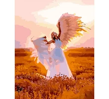Картина за номерами Небесний янгол розміром 40х50 см Strateg (GS675)