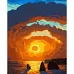 Картина за номерами Неймовірний захід сонця розміром 40х50 см Strateg (GS704)