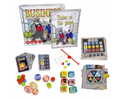 Настільна гра Strateg Business men економічна англійською мовою (30515)