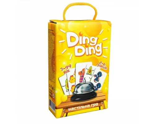 Настільна гра Strateg Ding ding гра українською мово (30324)