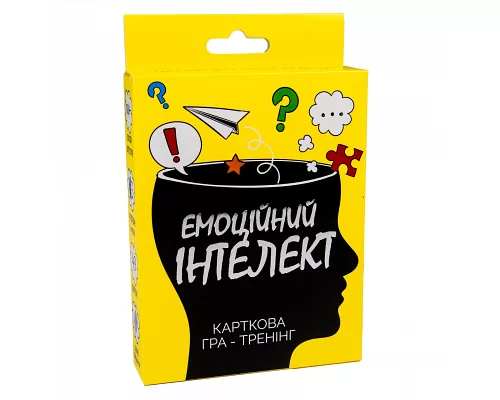 Карткова гра Strateg Емоційний інтелект розважальна гра-тренінг українською мовою (30237)
