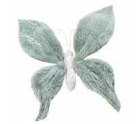 Метелик Yes Fun пухнаста ментолова з декором 20*20 см код: 973545