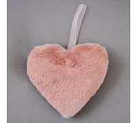 Сердце Yes Fun пушистое розовое 15 см код: 973553