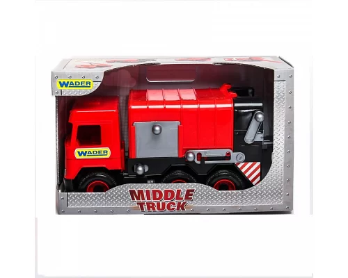 Машина Middle truck мусоровоз City Wader (39488)
