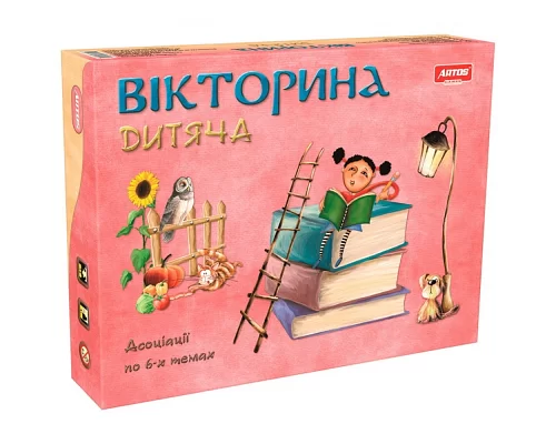 Игра настольная развивающая Викторина детская ARTOS Games (0802)